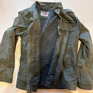 Green Levi’s Utility Jacket